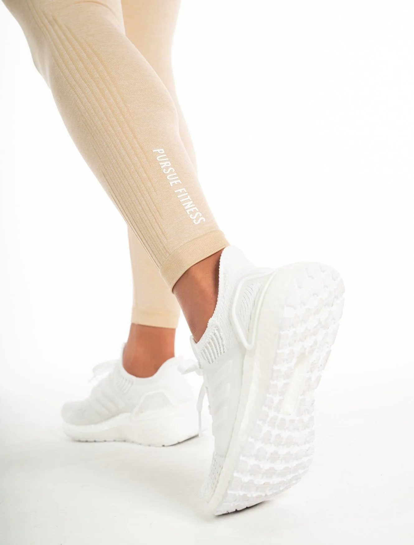 ADAPT Seamless Leggings - Marl Beige