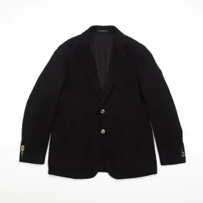 Chenille Stitch Blazer in Black