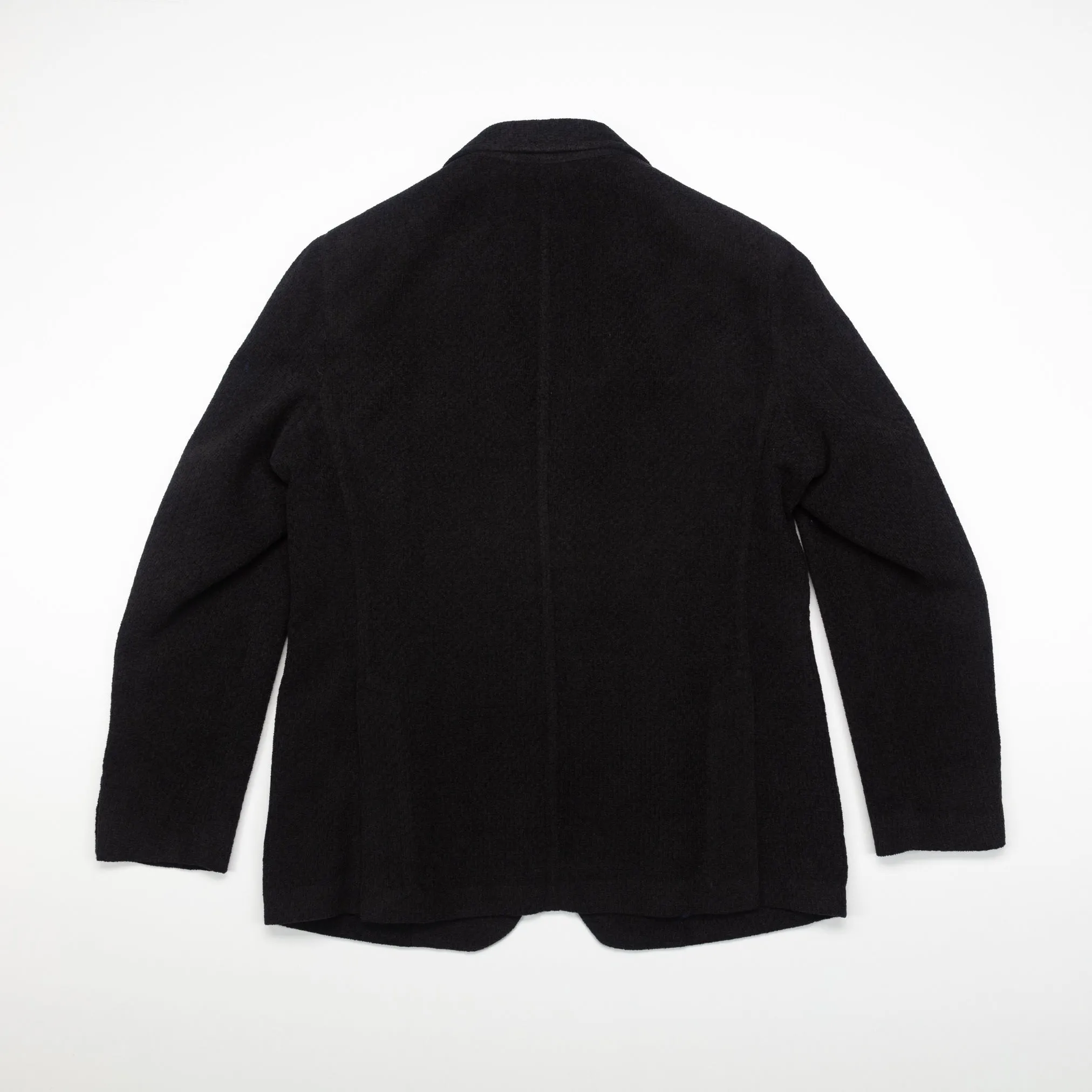 Chenille Stitch Blazer in Black