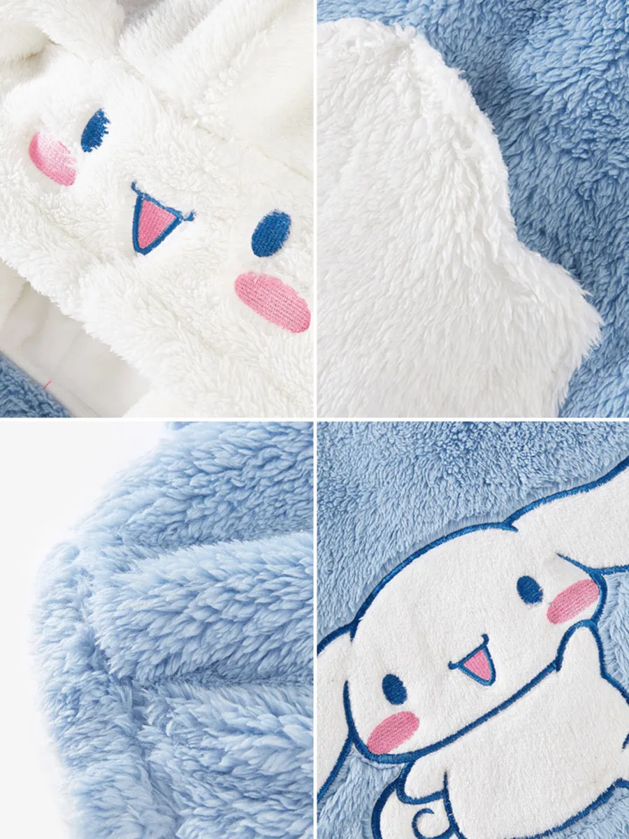 Cinnamoroll Cozy Dreamy Winter Fleece Pajama Set