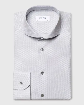 ETON 10000327013 GREY SLIM SC SHIRT