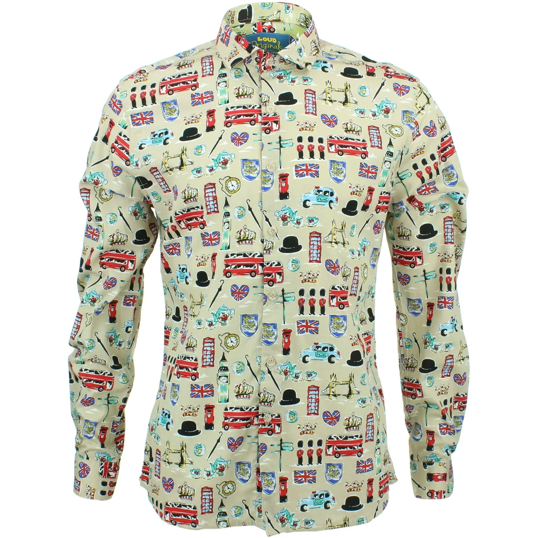 Slim Fit Long Sleeve Shirt - London