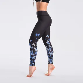 Women High Waist Digital Printed Push Up Sport Fitness Leggings