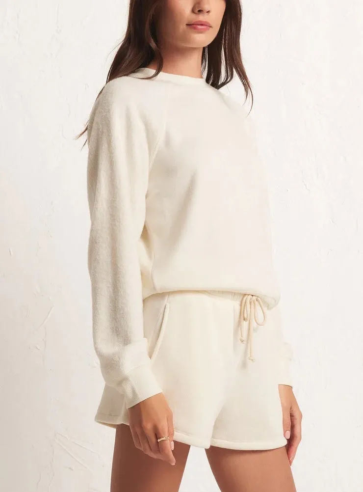 Z Supply Saldana Reverse Fleece Top